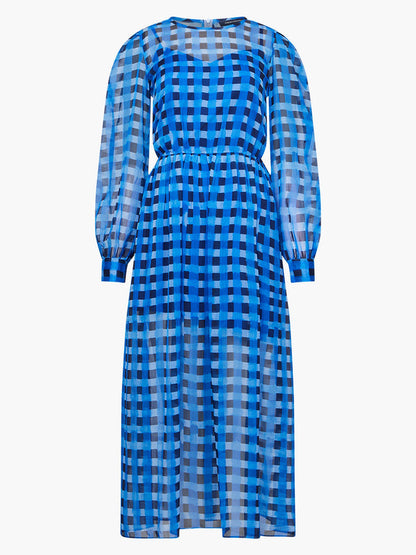 French Connection Hallie Crinkle Midi Dress