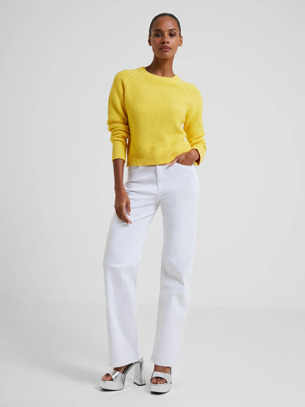 French Connection Crew Neck Jumper - Primrose Yellow