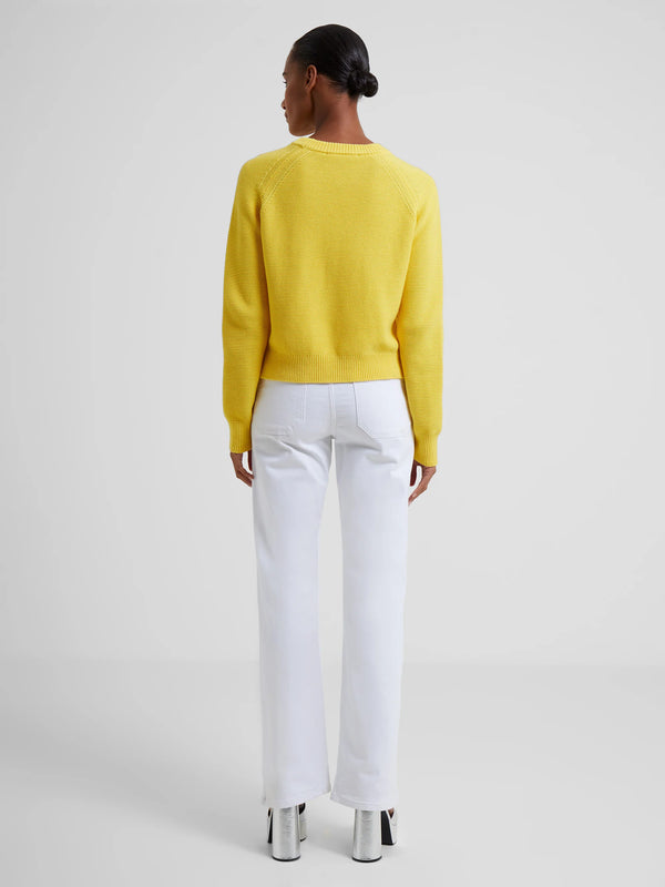 French Connection Crew Neck Jumper - Primrose Yellow