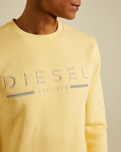 Diesel Frankie Sweatshirt Lemon Sorbet