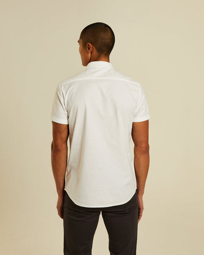 Diesel Rio Oxford Ss Shirt - Optic White