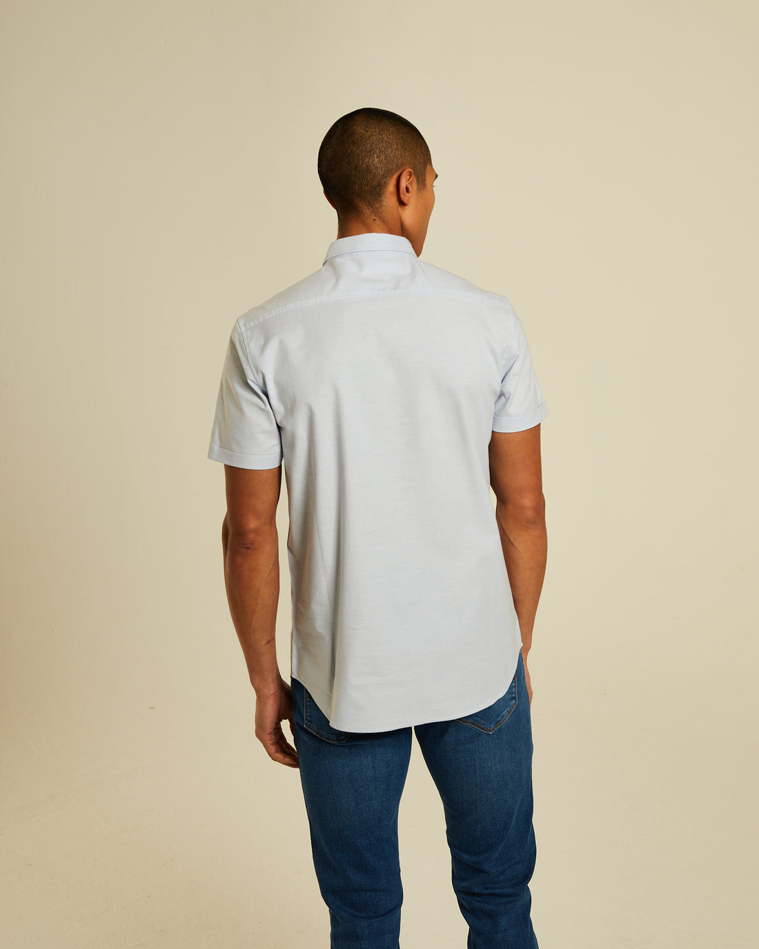 Diesel Rio Oxford Ss Shirt - Buoy Blue