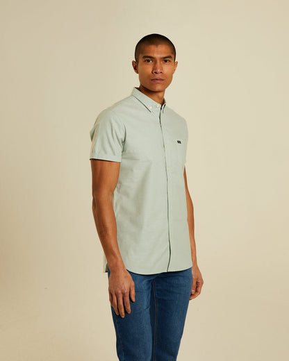 Diesel Rio Ss Shirt - Surf Green