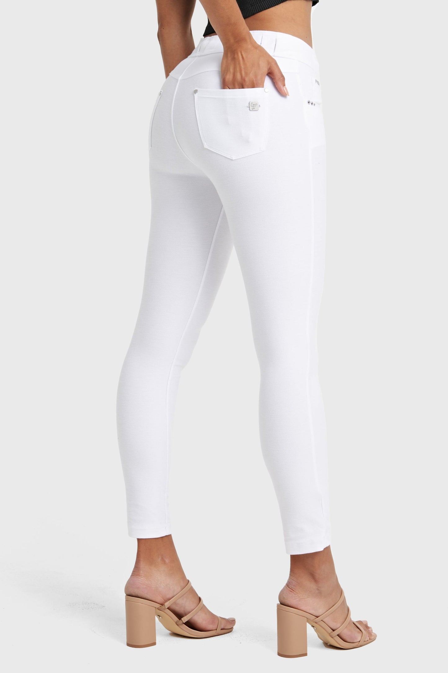 Freddy NOW Regular Rise Jean - White