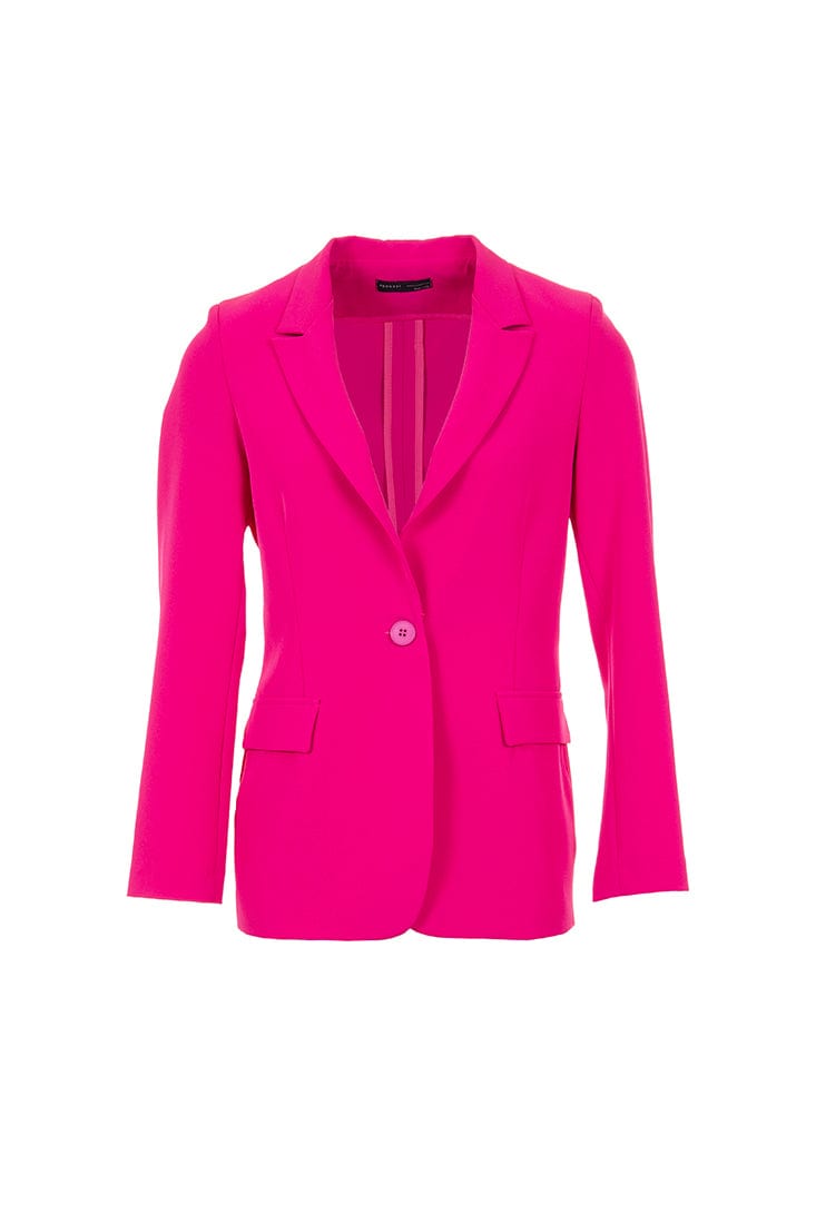 Peruzzi pink classic blazer