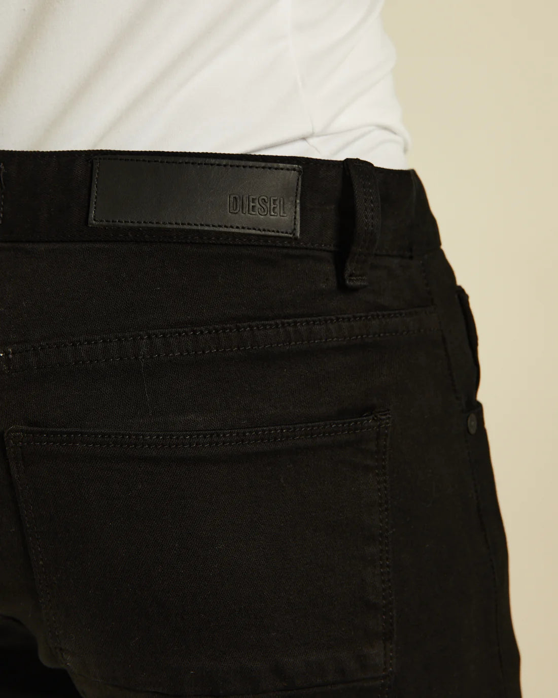 Diesel Saxon Skinny Jeans - Black